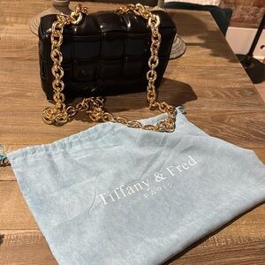 New with tags and dust bag, Tiffany and Fred purse made in Paris